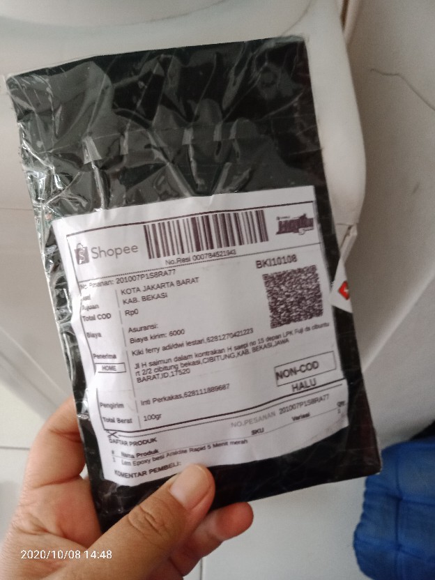 Lem Epoxy Besi Araldite Rapid 5 Menit Merah