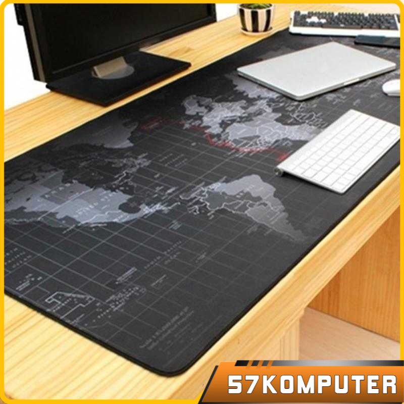 Mousepad Gaming Murah Ukuran XL Jumbo Besar Anti Air Anti Slip Dan Elastis Motif Ukuran  40 x 80 cm