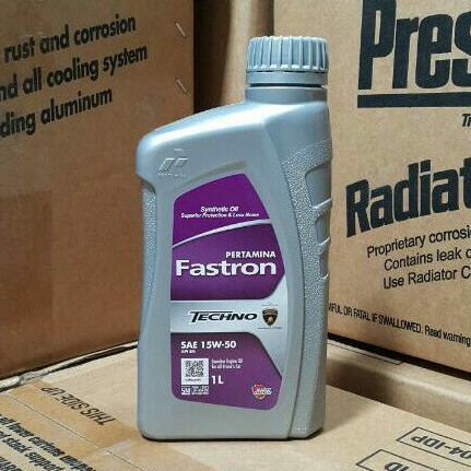 OLI MESIN MOBIL BENSIN PERTAMINA FASTRON TECHNO 15W-50 1 LITER