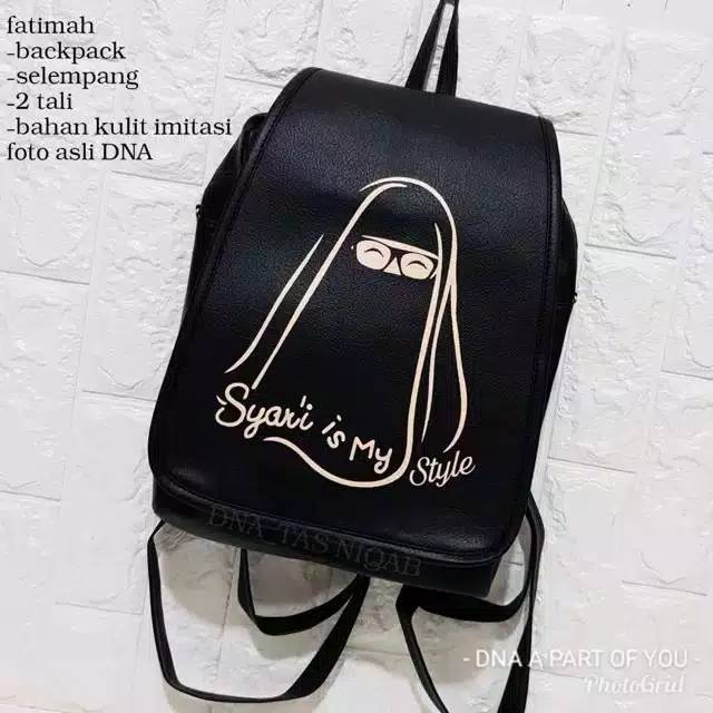 DK_AXEE - Ransel HIJAB BEAUTIFUL SINGEL Fashion Wanita Muslim