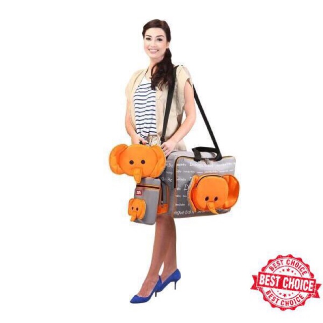 Tas besar baby dialogue gajah series