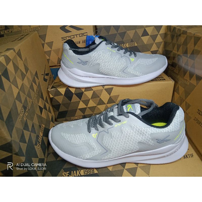 CUCI GUDANG Termurah  Spotec Running Hybrid Sepatu Lari Pria Wanita