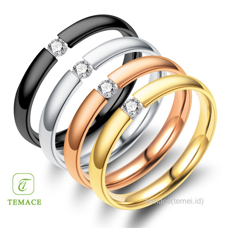 Cincin Titanium Wanita CT102 LL