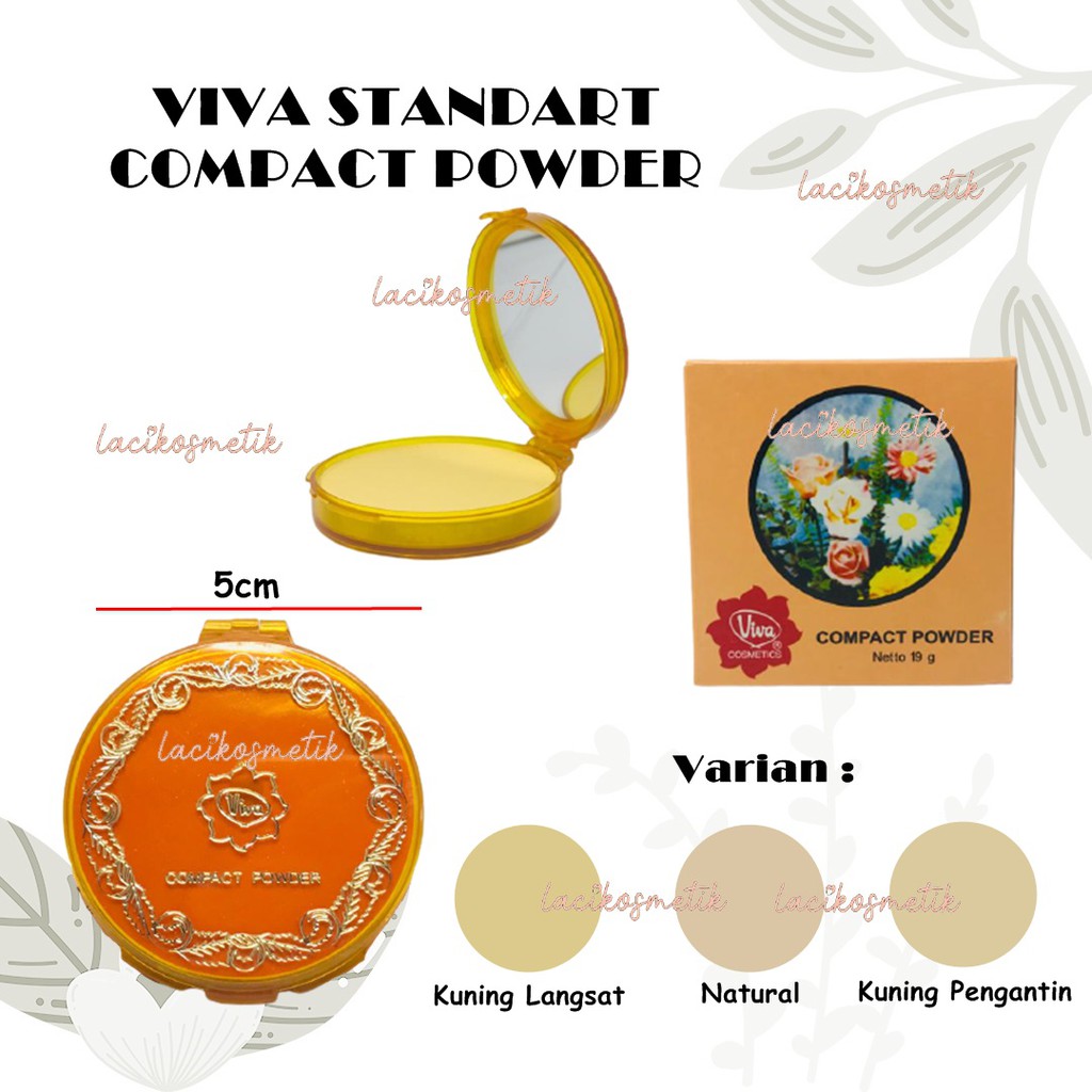 ✨LACIKOSME✨ VIVA STANDART COMPACT POWDER - ORIGINAL BY VIVA