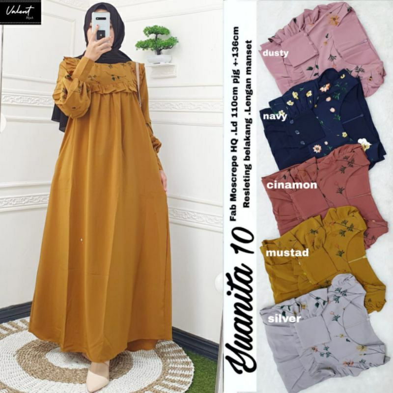 yuanita maxy dress terlaris