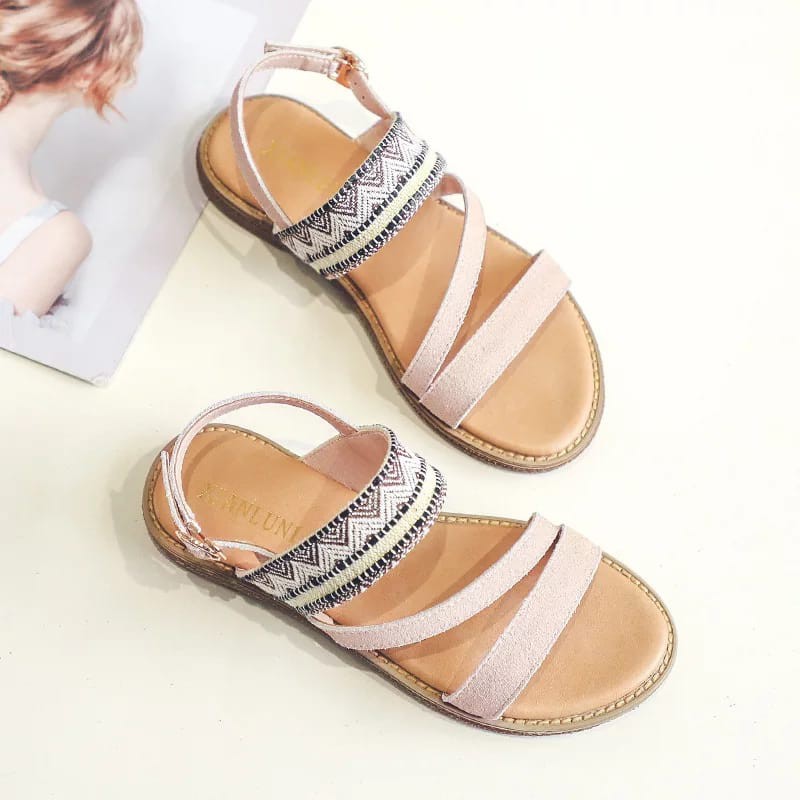 WEDGES SANDAL WANITA KOREA / SANDAL WANITA BATIK 7678