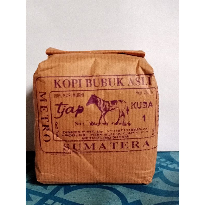 

Kopi Bubuk Asli Cap Kuda 1 250 gram