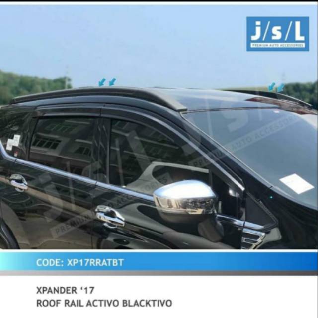 Roof Rail Mitsubishi xpander model activo  jsl