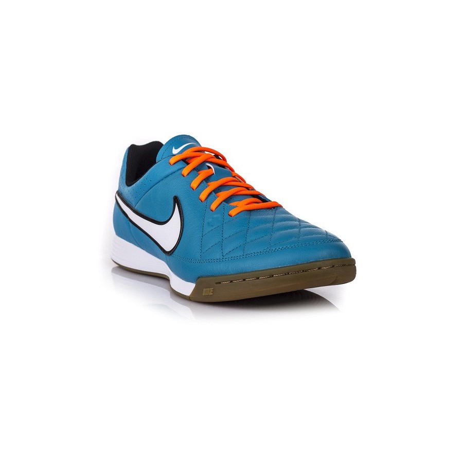 Nike Tiempo Genio Leather IC 631283418 - Sepatu Futsal - Neo Tourquiose-White-Crimson-Black
