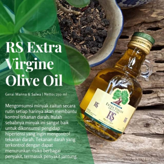 

Minyak Zaitun RS Extra Virgin Olive Oil 250 ml