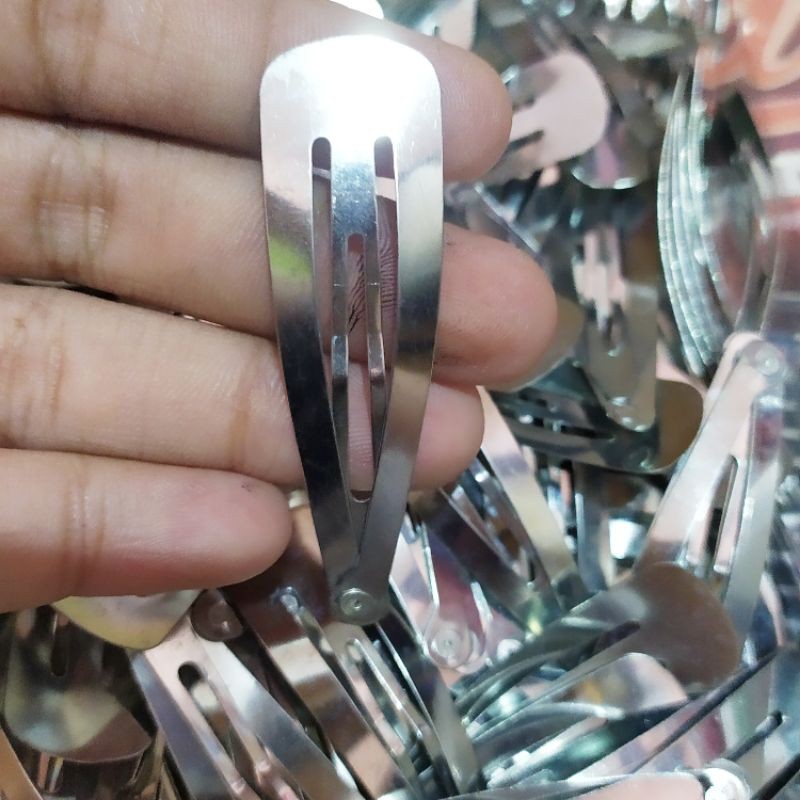 jepit tiptop 4.8 dan 5.5cm isi 12pcs / jepit cetek isi 12pcs