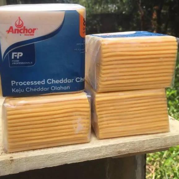 

GROSIR Keju Slice Anchor red cheddar repack isi 28