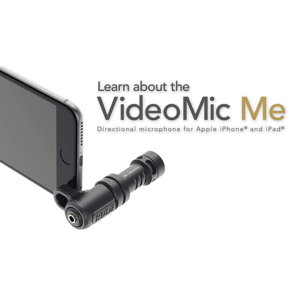 Rode VideoMic Me Directional Mic for Smart Phones