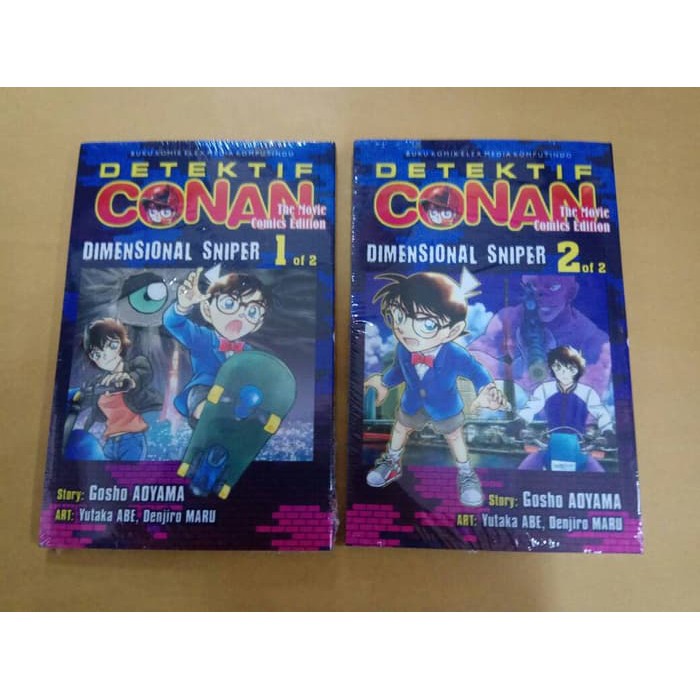 STOK TERBATAS  Komik : Detektif Conan The movie : Dimensional Sniper by Aoyama Gosho