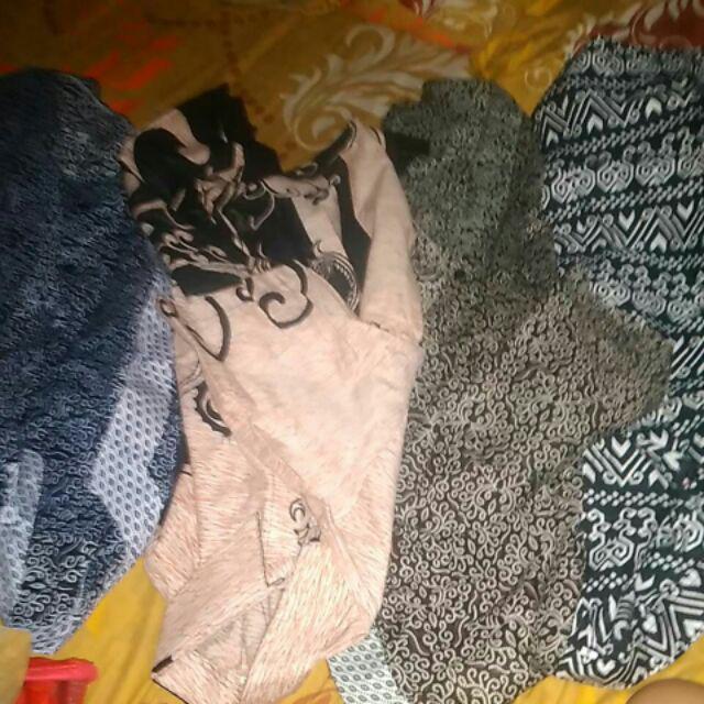 Pabrik Batik Hrb026 Kenongo Kemeja Batik Pria Tosca Pendek Pekalongan Padi M L Xl Sogan Tulis Halus