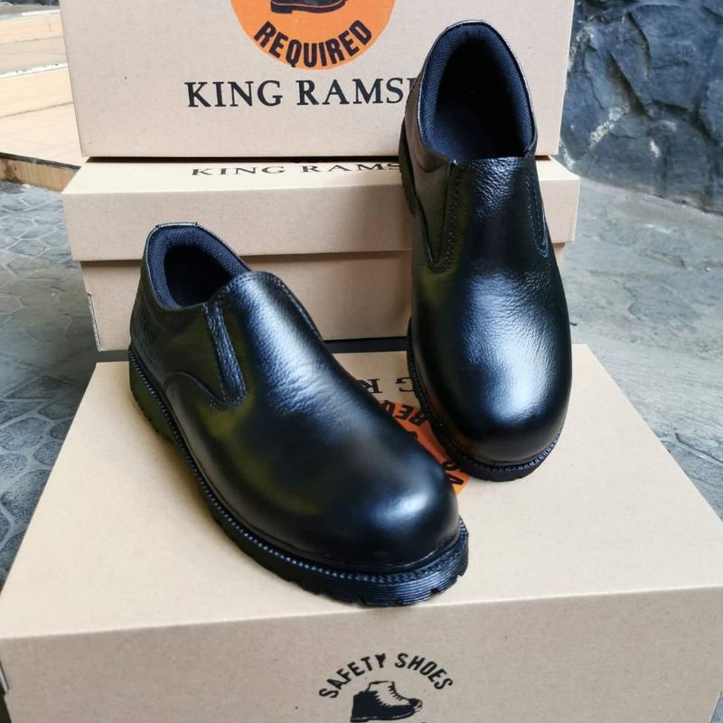 Sepatu Safety Kulit Wanita King Ramses 807 ( Produksi Sendiri )