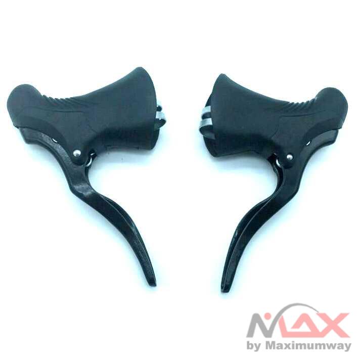 Handle Rem Sepeda Bike Brake Lever Aluminium 22.2 - 23.8mm CBL-09 Warna Hitam