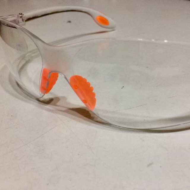 Kaca mata kacamata goggle safety las bening putih