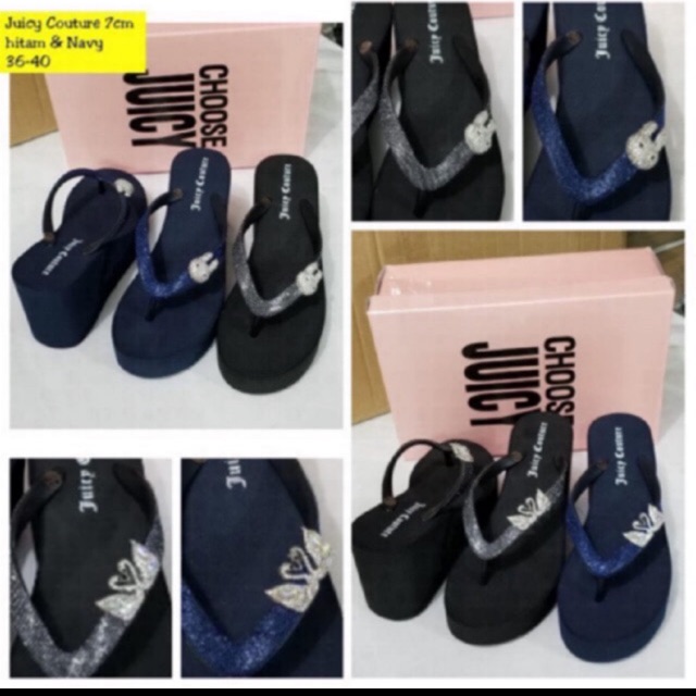 sandal juice women hepit wedges 7 cm