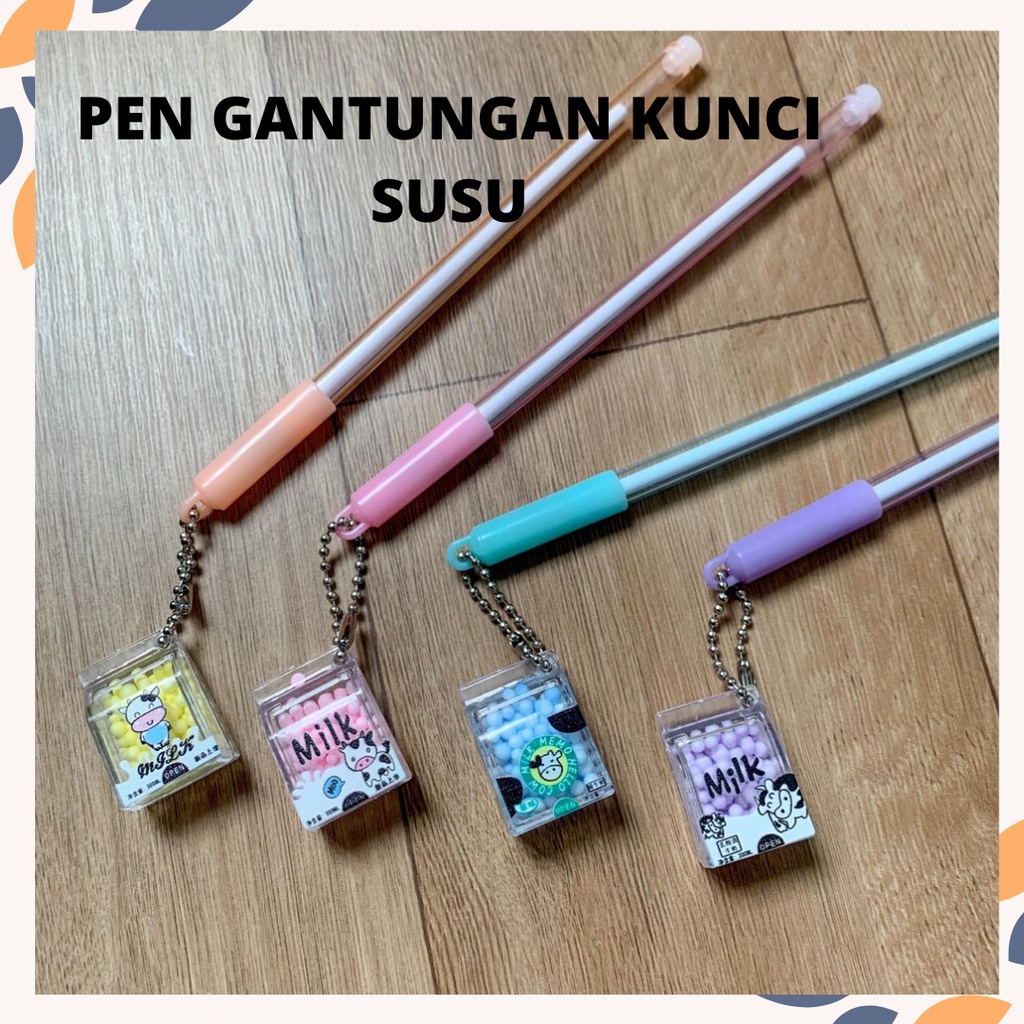 

PEN GANTUNGAN KUNCI SUSU DAPAT 1 PCS PENA BOLPEN BALLPOINT KARAKTER LUCU UNIK ALAT TULIS KANTOR SEKOLAH ANAK ANAK PULPEN MENARIK GANCI PEN PULPEN PENA