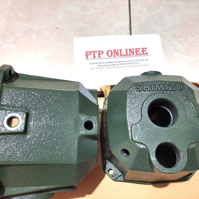 PUMP BODY / KEPALA JET PUMP SHIMIZU 267,268,260,370 ORI (BAUT DEPAN)