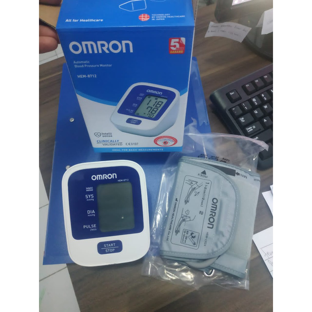 Original Tensimeter Digital OMRON HEM 8712 / Tensi Digital Omron 8712 / Omron Digital Exp Baru