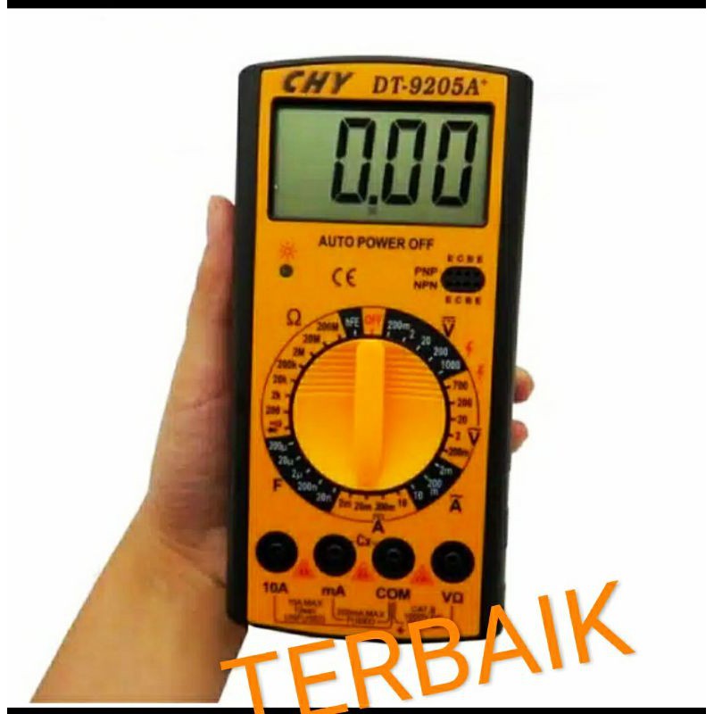 MULTITESTER DIGITAL / AVOMETER DIGITAL CHY DT-9205A+