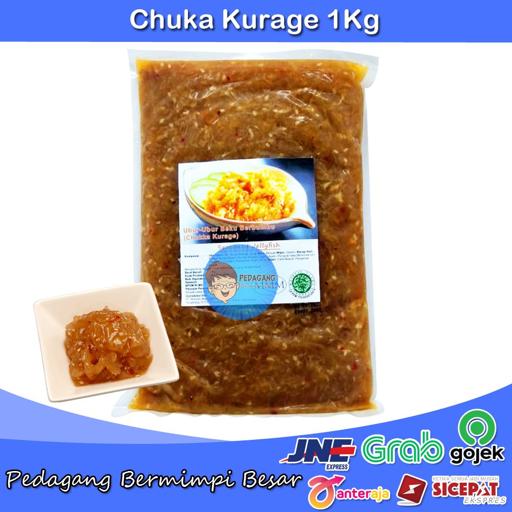 Chuka Kurage 1Kg | Salad Ubur-Ubur | Salad Jellyfish