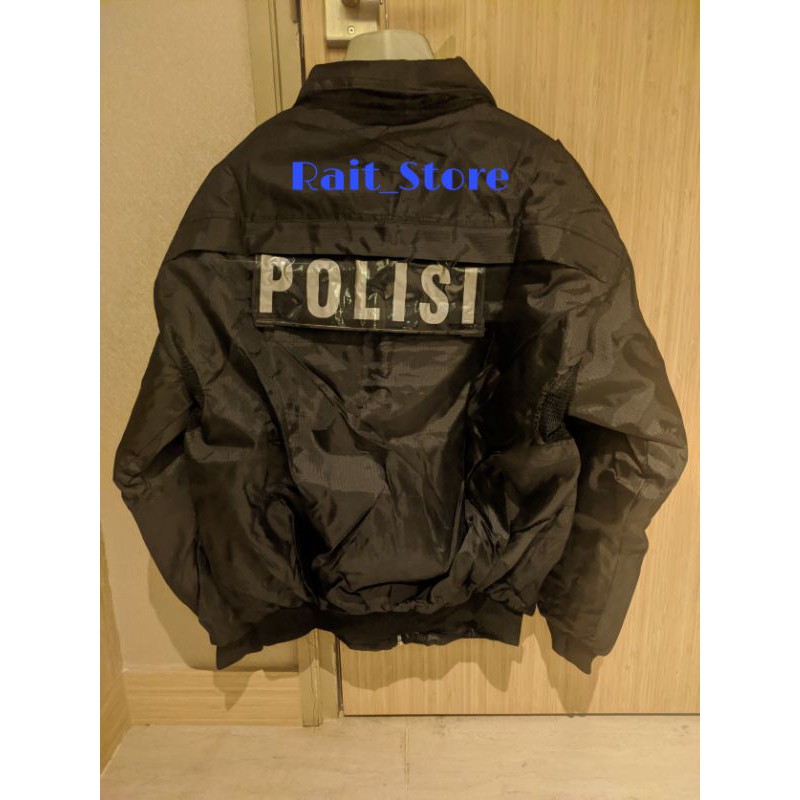 Jaket Polisi Bahan Parasut
