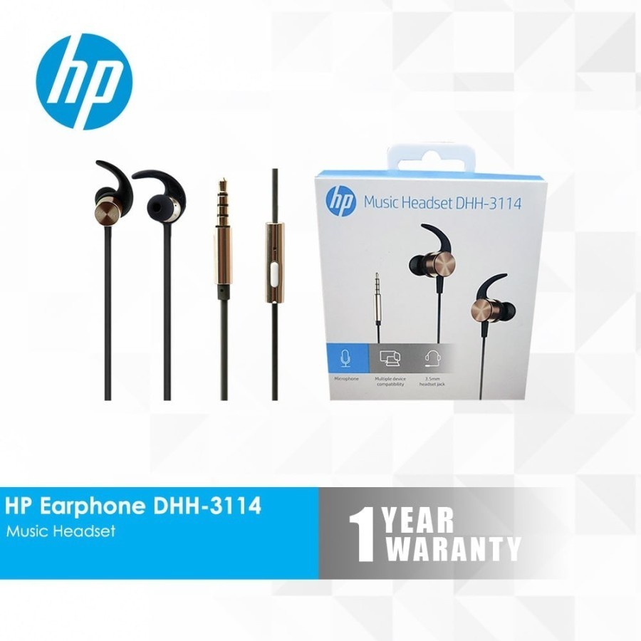 HP Earphone DHH-3114 Sporty Jack 3,5mm