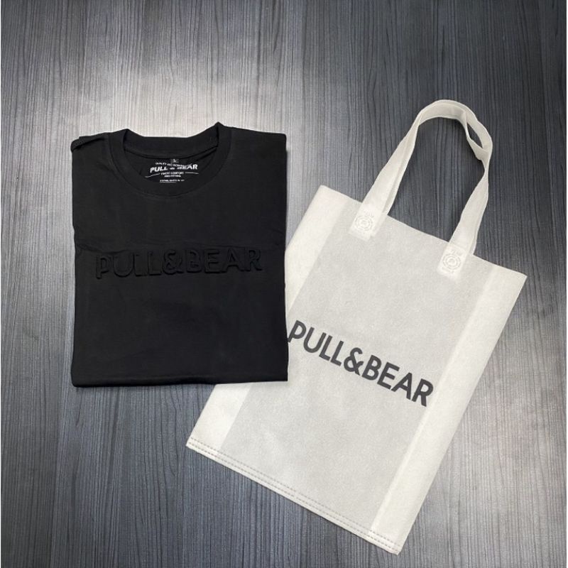 THSIRT PULL &amp; BEAR EMBOS TIMBUL free totebag