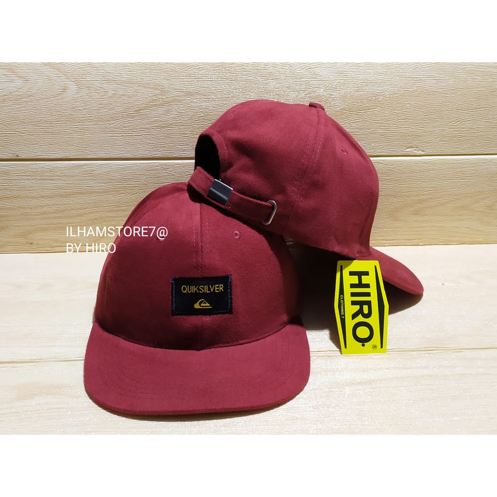 [COD]Topi Snapback Bordir Q.SLVR Kombinasi New Model/Topi Distro Terlaris