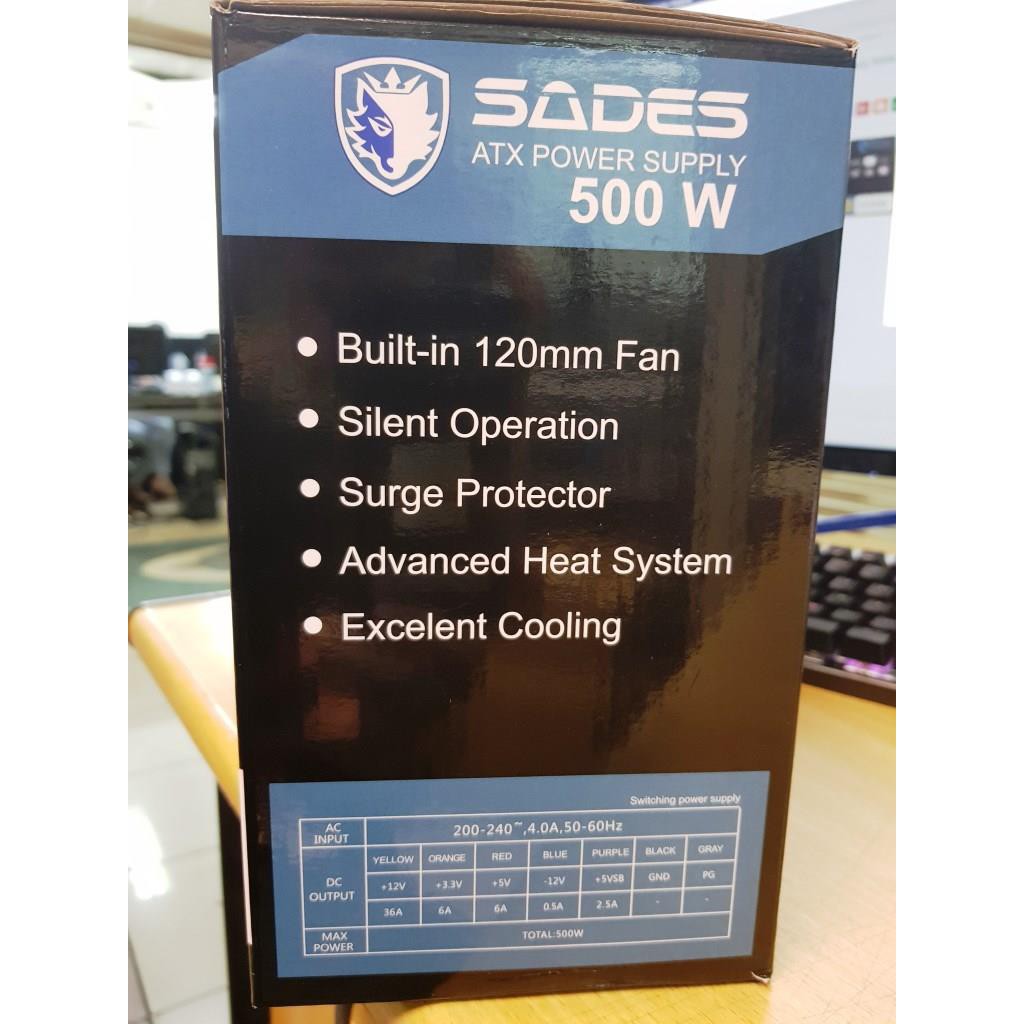 PSU Sades 500w 80+