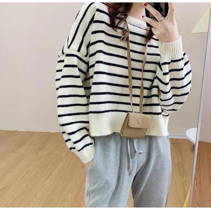 SWEATER RAJUT | SHABIRA BLASTER SWEATER WANITA | SWEATER KOREAN