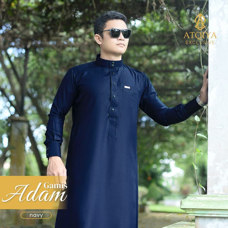 Gamis atqiya ADAM/Gamis atqiya/gamis adam/gamis kekinian/gamis murah/gamis slim
