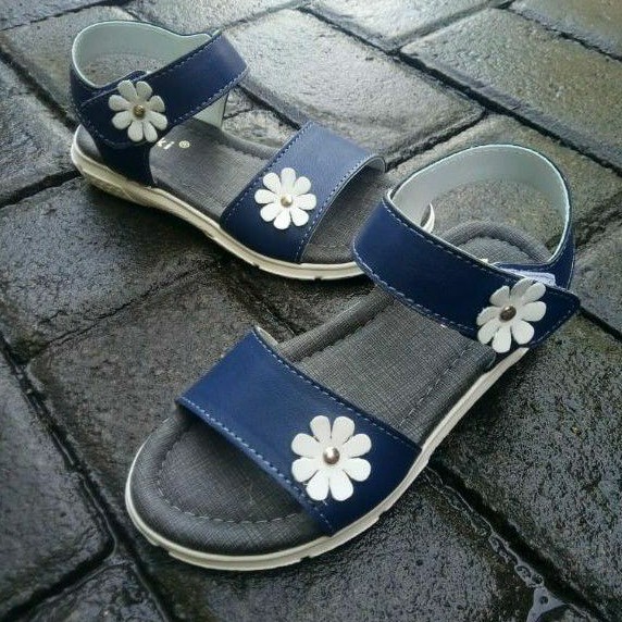 Sandal Let Anak 23-35 Anti Slip Karet Lucu (Lolita 02)