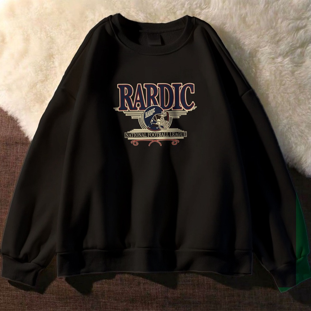 SWEATER HOODIE UNISEX RARDIC FLEECE TEBAL HALUS KEKINIAN TERBARU''