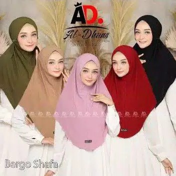BERGO SHAFA PREMIUM ORI AL-DHANS /HIJAB INSTAN