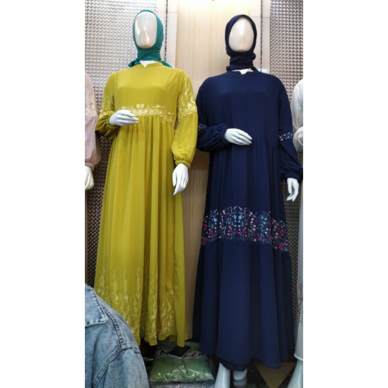 FASHION MUSLIM/GAMIS BORDIR/GAMIS MEWAH/