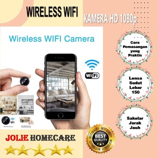 Wireless WIFI Mini Camera CCTV Kamera HD1080p Infrared bentuk Kecil Tersembunyi Jaga Keamanan Rumah