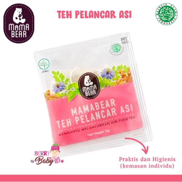 Mama Bear Teh Pelancar Asi HALAL Berry Mart