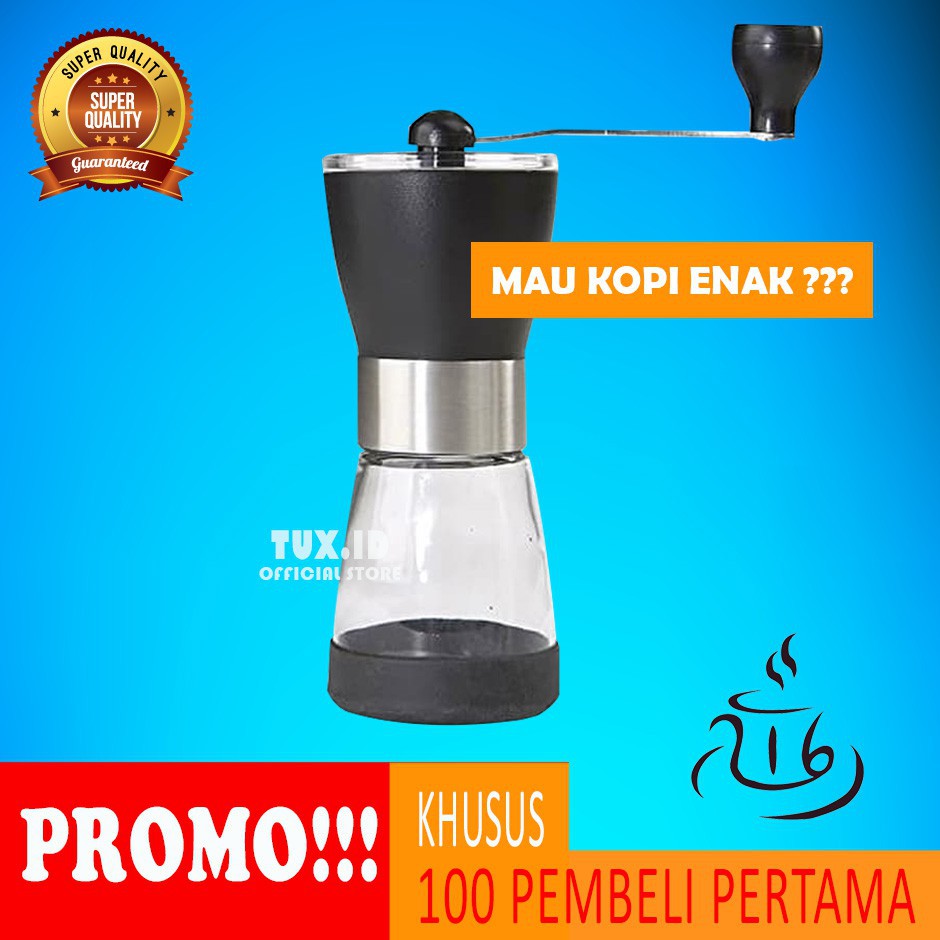 GRINDER Gilingan Kopi Manual Hand Grinder Kopi Penggiling Biji Kopi Manual Alat Kopi Hand Grinder