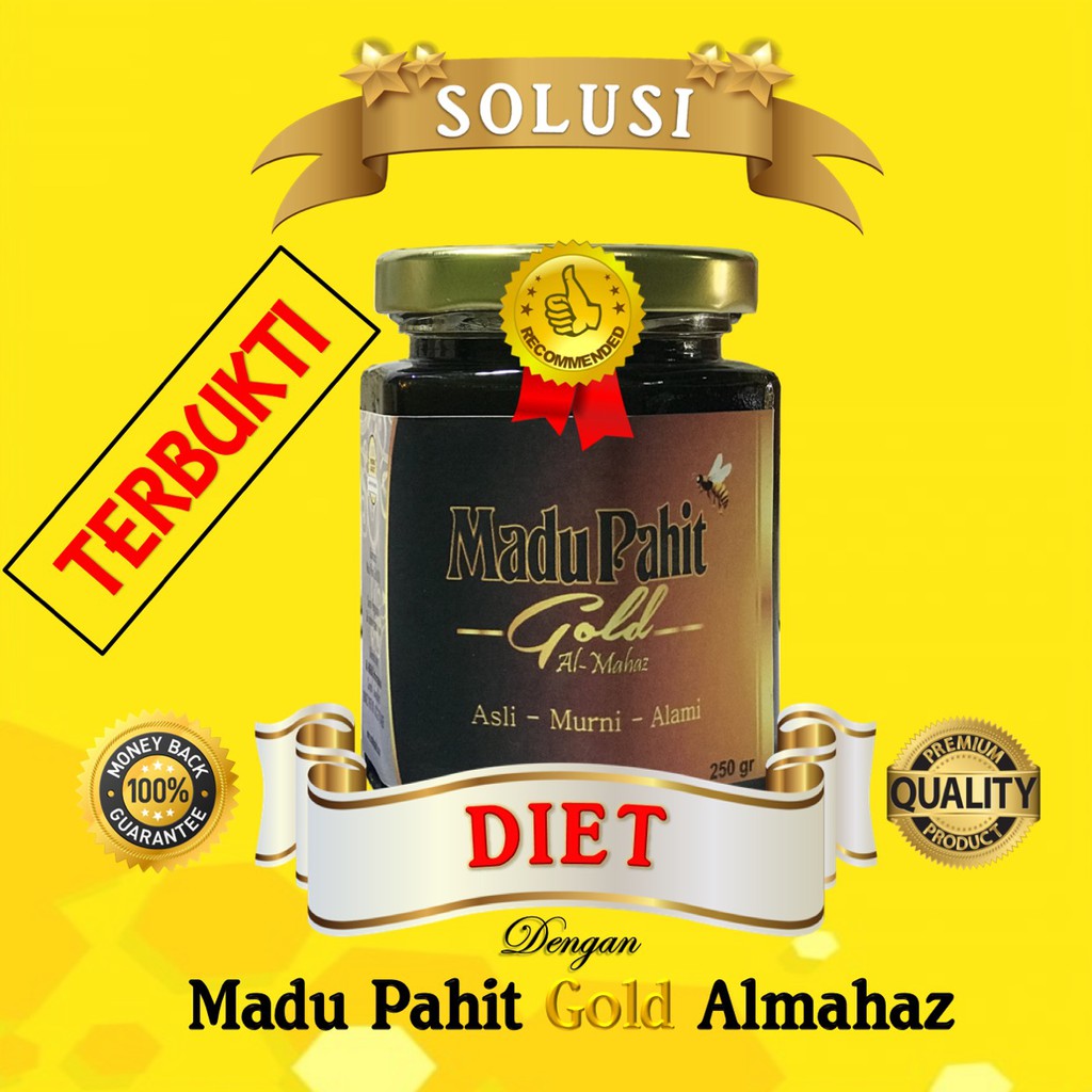 DIET SLIMMING DETOK MADU HITAM PAHIT HUTAN