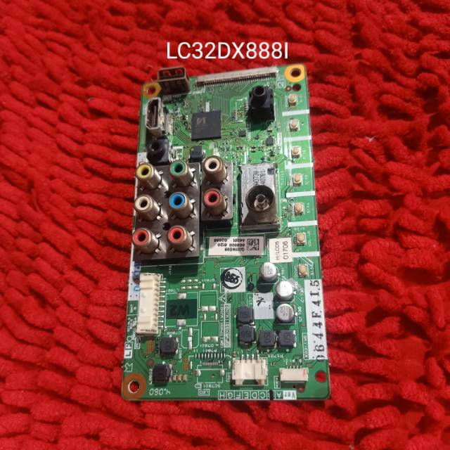 MB TV SHARP LC 32DX888I LC32DX888I MAINBOARD TV SHARP 32DX888 32DX888I