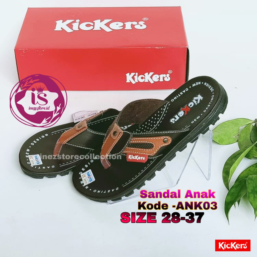 SANDAL ANAK LAKI - LAKI / COWOK KICKERS SIZE 28-37 KODE ANK03 MURAH