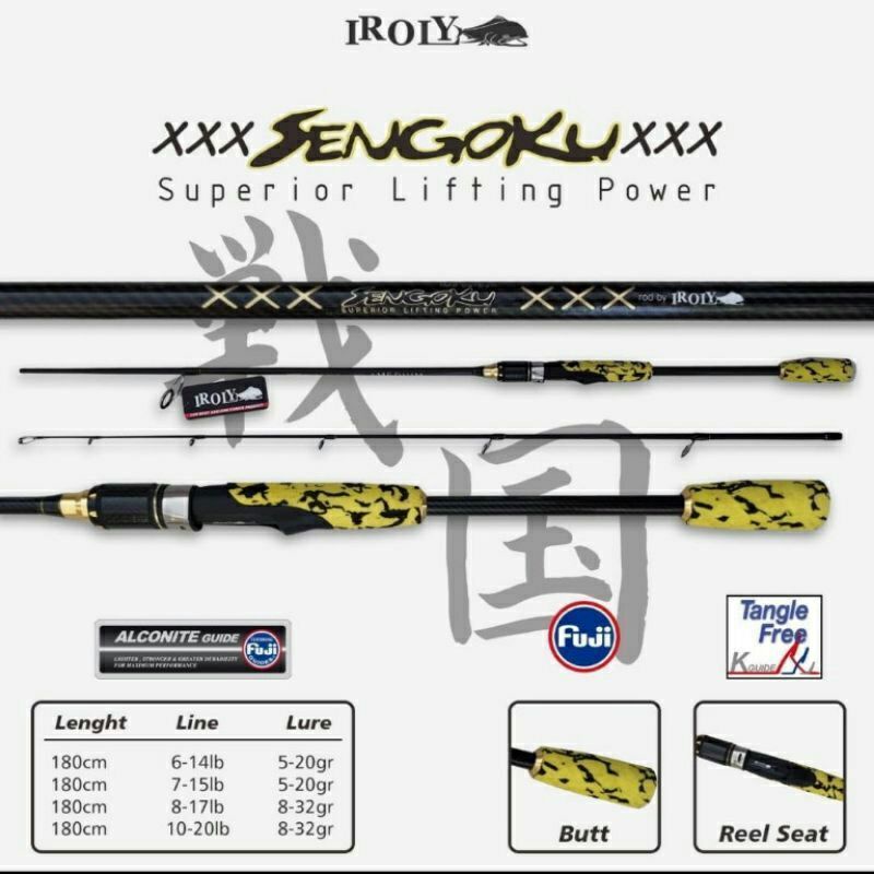 JORAN PANCING IROLY SENGOKU SE 602 SP | 8-17 LBS |