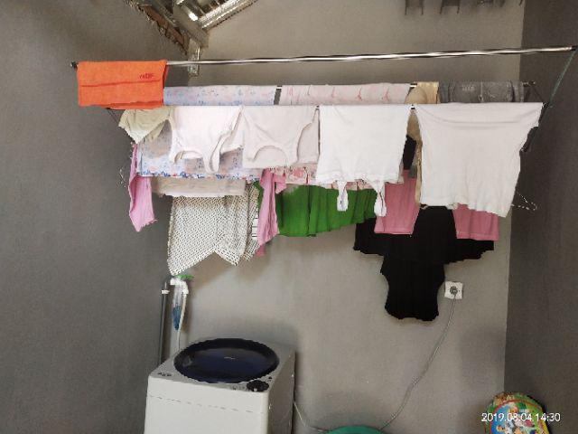 Jemuran Dinding Stainless 150 Cm