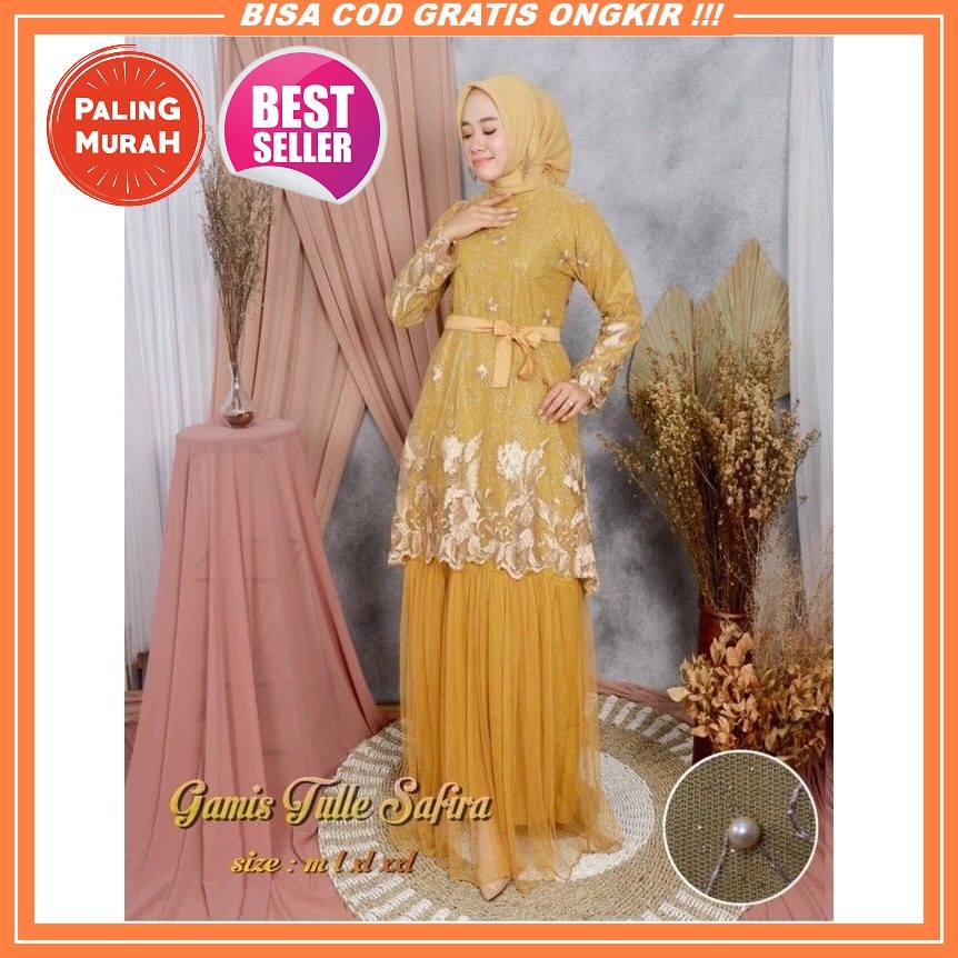 Size M- Xl - 2Xl / Gamis Maxi Melissa / Bahan Brukat /Gamis Maxi Terbaru/ Gamis Wanita Jumbo / Gamis