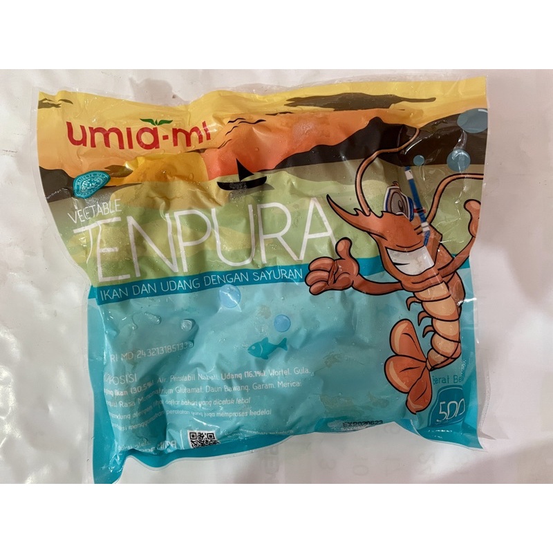 

Umiami Tenpura Tempura ikan 500gr