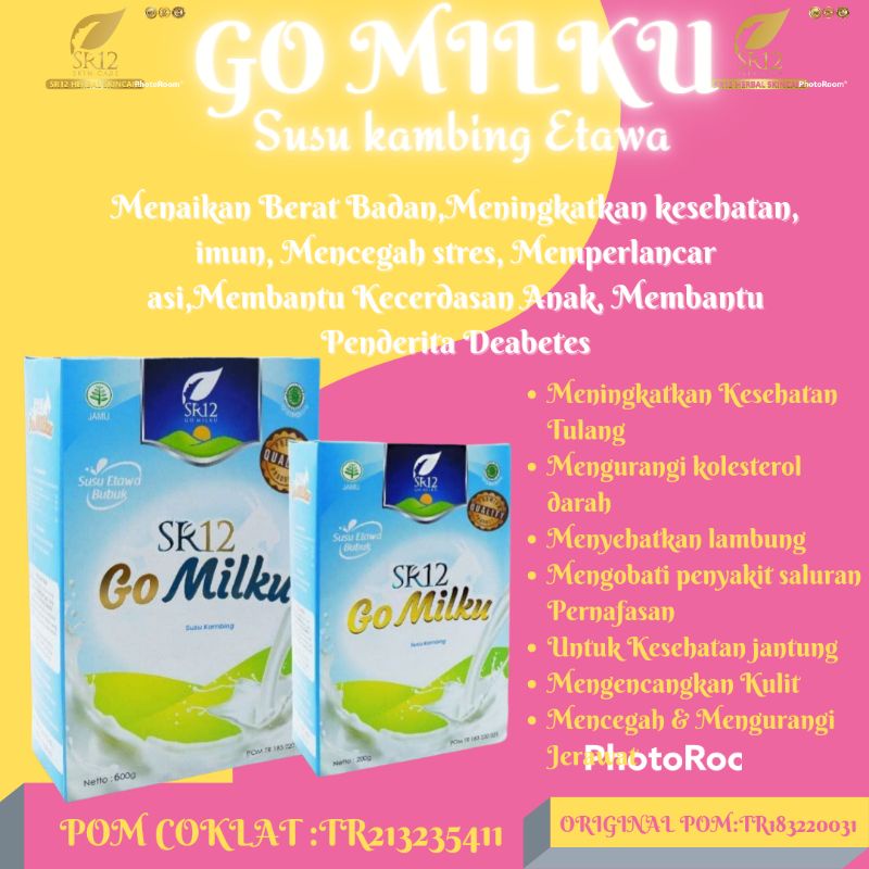 

Susu kambing go milku